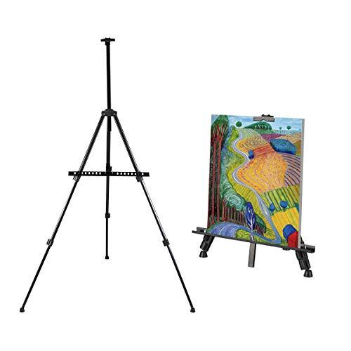Algopix Similar Product 17 - Easel Poster Stand Metal Art Tripod