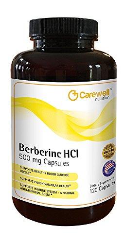 Algopix Similar Product 8 - Carewell Berberine HCL 500 Mg Capsules