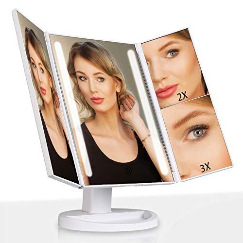 Algopix Similar Product 7 - Outtop Lighted Makeup Mirror LED