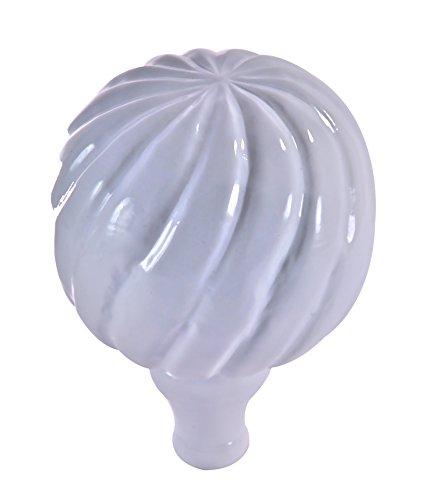 Algopix Similar Product 13 - Dalvento Small Parisian Finial White