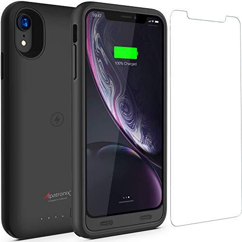 Algopix Similar Product 15 - iPhone XR Battery Case with Qi Wireless