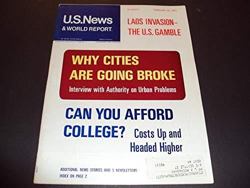 Algopix Similar Product 2 - US News World Report Feb 22 1971 Laos