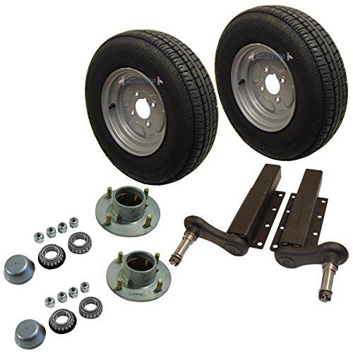 Algopix Similar Product 19 - 750kg Trailer Suspension Units Wheels