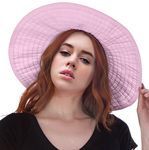 Algopix Similar Product 9 - Women Lady Wide Brim Cap Hats UV