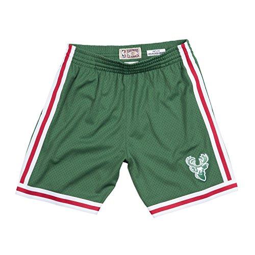 Algopix Similar Product 5 - Mitchell  Ness Milwaukee Bucks NBA