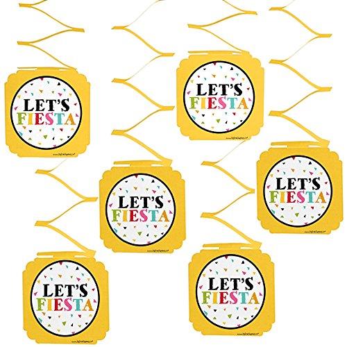 Algopix Similar Product 14 - Big Dot of Happiness Lets Fiesta 