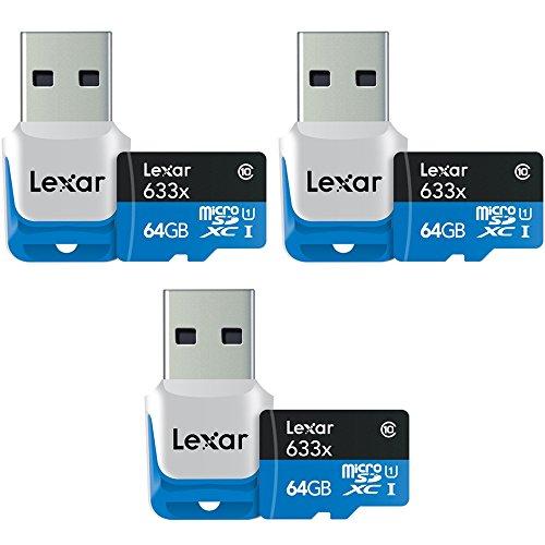 Algopix Similar Product 3 - Lexar 64GB microSDXC UHSI 633X