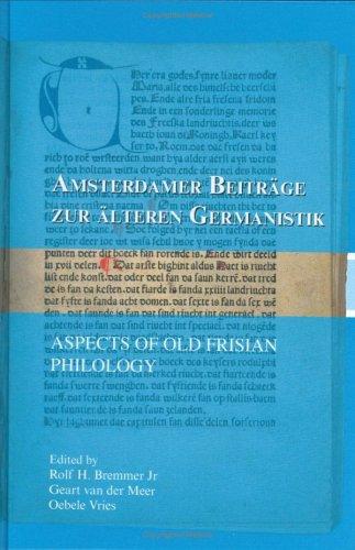 Algopix Similar Product 13 - Aspects of Old Frisian Philology