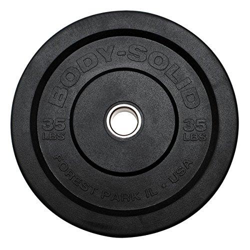 Algopix Similar Product 14 - BodySolid OBPP35 35Lb Black Bumper