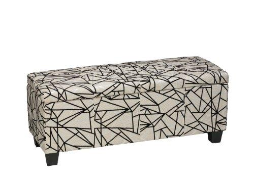 Algopix Similar Product 8 - Cortesi Home Zig Zag Fabric Storage