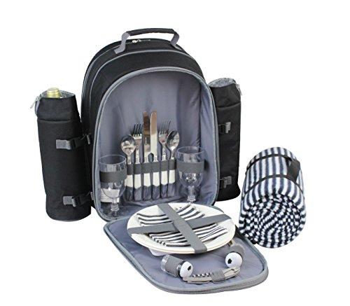 Algopix Similar Product 20 - Mister Alfresco Picnic Backpack for 2