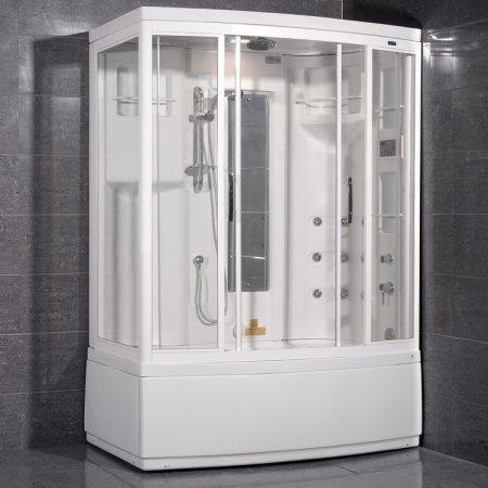 Algopix Similar Product 16 - Aromatherapy Sliding Door Steam Shower