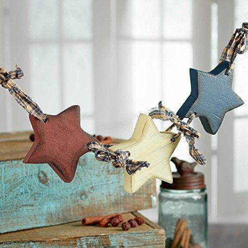 Algopix Similar Product 14 - Set of 3 Miniature Americana Wooden