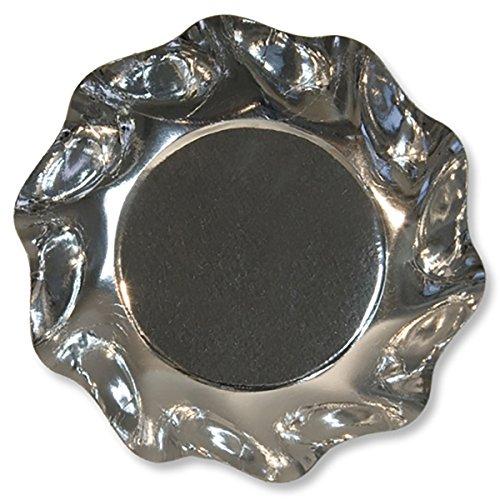 Algopix Similar Product 18 - Sophistiplate Brilliant Silver Petalo