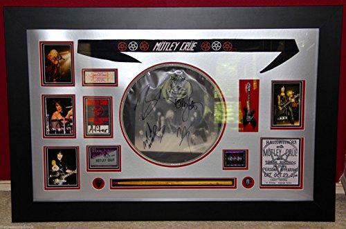Algopix Similar Product 4 - MOTLEY CRUE stage used SIGNED DRUM HEAD