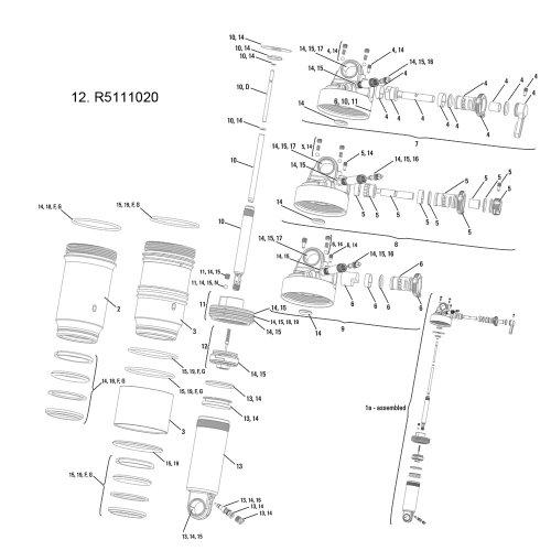 Algopix Similar Product 4 - RockShox Monarch Mid Tune Piston R  RT