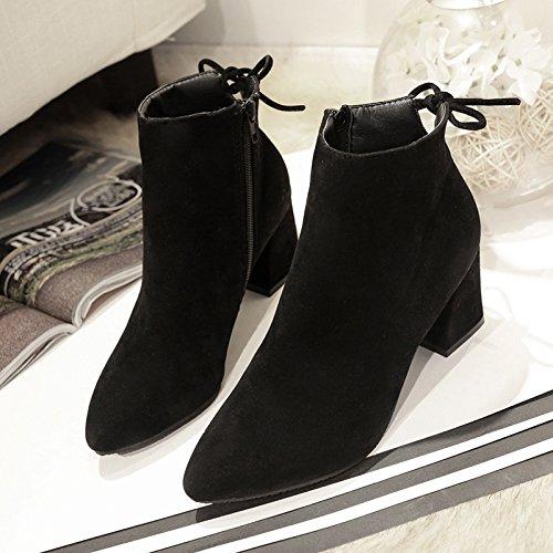 Algopix Similar Product 19 - RUGAIUE High Heel Martin Boots With
