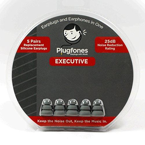 Algopix Similar Product 3 - Plugfones Gray Silicone Replacement