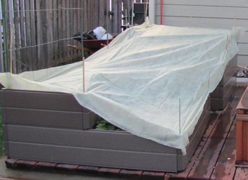 Algopix Similar Product 18 - Frost Protek Row Cover  (15 x 10 feet)