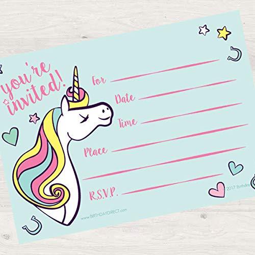 Algopix Similar Product 6 - Birthday Direct Unicorn 8ct Fillin