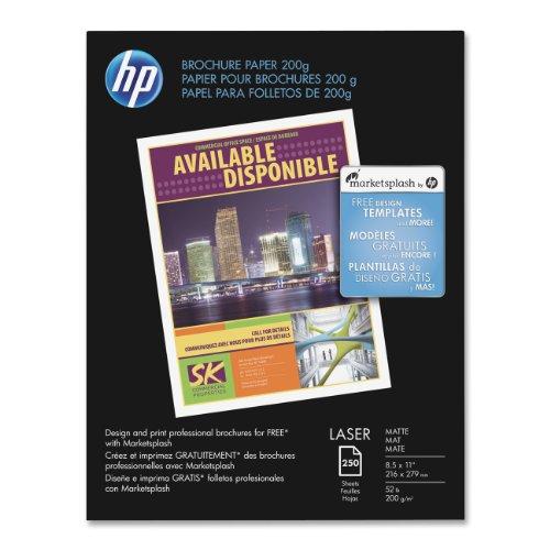 Algopix Similar Product 14 - HP Brochure PAPER8.5X11MATTE250CT