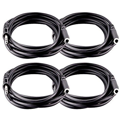 Algopix Similar Product 17 - Seismic Audio 4 Pack of 12 Foot