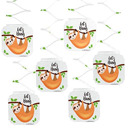 Algopix Similar Product 13 - Big Dot of Happiness Lets Hang  Sloth