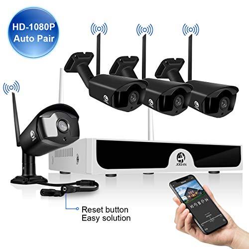 Algopix Similar Product 15 - Wireless Security Camera System 4 HD