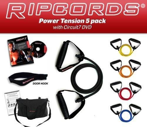 Algopix Similar Product 16 - Ripcords Resistance Exercise Bands 