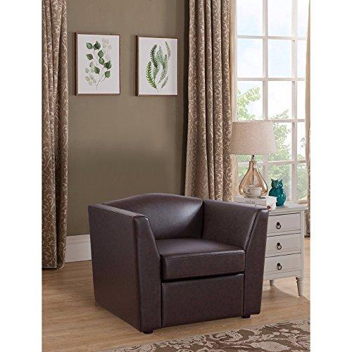 Algopix Similar Product 12 - Benzara Plush PU Leather Subjacent