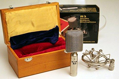 Algopix Similar Product 17 - KAM R3 Ribbon Mic Warm Vintage Tone