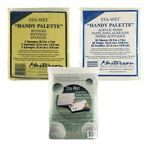 Algopix Similar Product 10 - Masterson StaWet Handy Pallet 3Pack