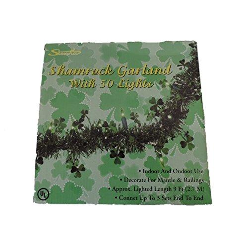 Algopix Similar Product 12 - Shamrck Tinsl Garlnd50lt