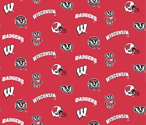 Algopix Similar Product 3 - Wisconsin Badgers Cotton