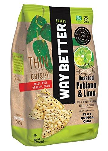 Algopix Similar Product 9 - Way Better Snacks Sprouted Whole Grain