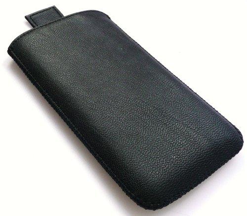 Algopix Similar Product 10 - Emartbuy Black Textured PU Leather
