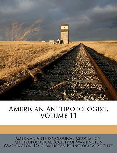 Algopix Similar Product 12 - American Anthropologist, Volume 11