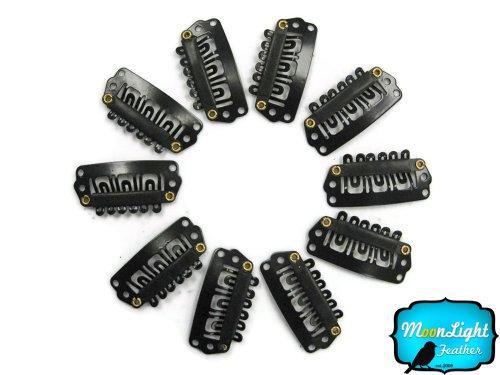 Algopix Similar Product 2 - Moonlight Feather Hair Extension Clip