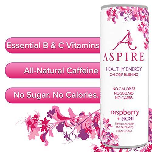 Algopix Similar Product 10 - ASPIRE Healthy Energy Drink  Raspberry