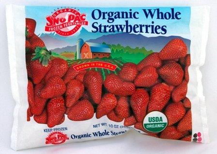 Algopix Similar Product 20 - Organic Frozen Strawberries, 10 oz. Bag