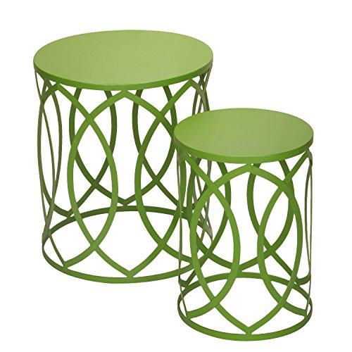 Algopix Similar Product 14 - Adeco Accent Round Iron Nesting