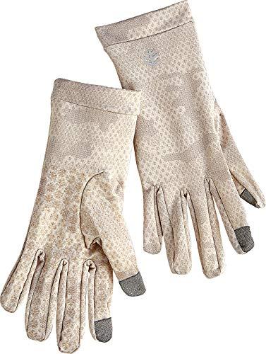 Algopix Similar Product 6 - Coolibar UPF 50 Unisex UV Gloves  Sun
