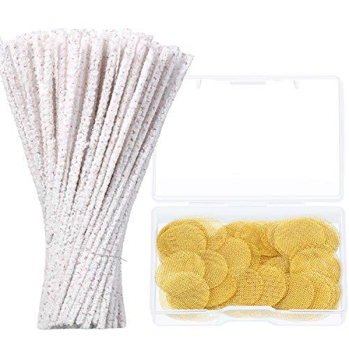 Algopix Similar Product 9 - 100 Pieces Hard Bristle Pipe Cleaners