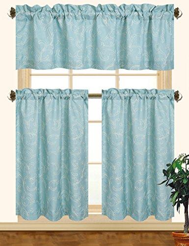 Algopix Similar Product 1 - Kashi Home Chelsea 3pc Scroll