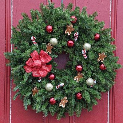 Algopix Similar Product 12 - Worcester Wreath 24Inch Enchanted