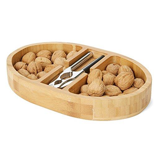 Algopix Similar Product 15 - Mind Reader Nutray-BRN Nutcracker Set