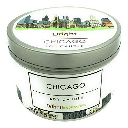 Algopix Similar Product 1 - Bright Endeavors Candle Tin Chicago
