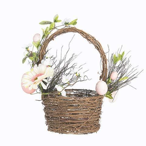 Algopix Similar Product 7 - Darice Basket with Eggs and Flowers 6