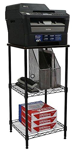 Algopix Similar Product 3 - Apollo Hardware 3Tier Black Wire Shelf