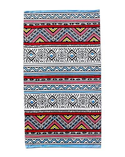 Algopix Similar Product 2 - Africana Brazilian Velour Beach Towel